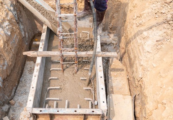 Cement Foundation Pouring in Clovis