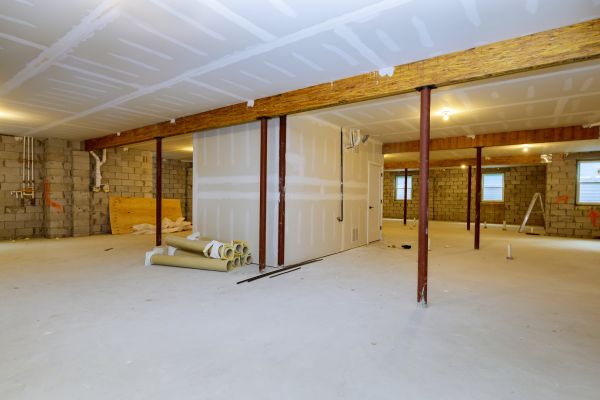 Basement Slab Installation in Clovis