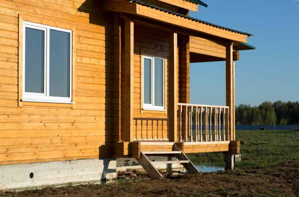 Cabin Footing Construction in Clovis