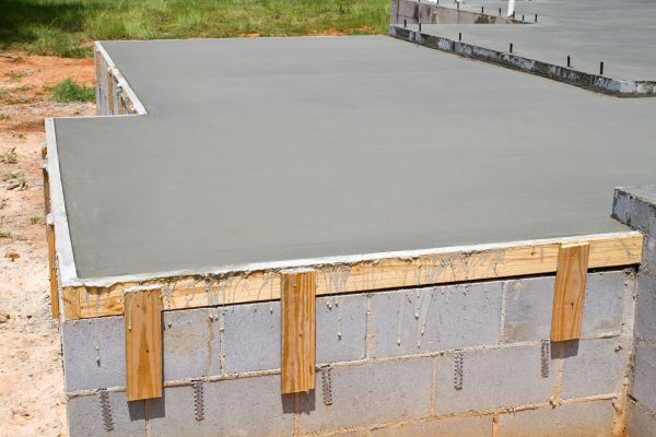 Poured Concrete Slab Service in Clovis