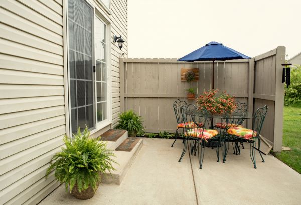 Patio Slab Installation