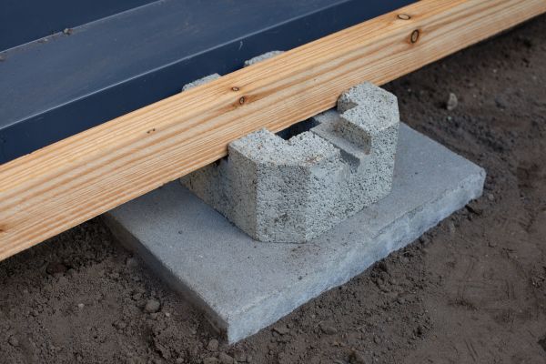Deck Footing Construction in Clovis